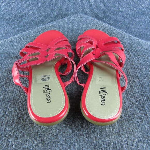 East 5th Women's Slide Orange Synthetic Size 8.5M Gently Used 2025‎ - Picture 4 of 5